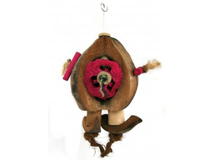 Hračka pre papagáje a vtáky Java Coco De Nut 30cm