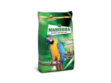 Krmivo pre ary a veľké papagáje Manitoba Ara Selection 12,5kg