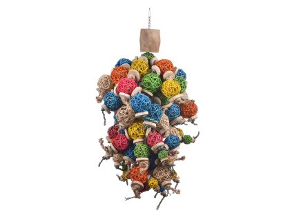 Hračka pre veľké papagáje a vtáky Java Ball XL 80cm