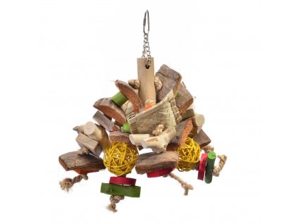 Hračka pre stredné papagáje a vtáky Java Chunky Monster M 35 x 30 x 45 cm