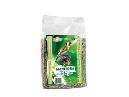 Krmivo pre stehlíky a európske vtáky Manitoba Cardellino 3000 800g