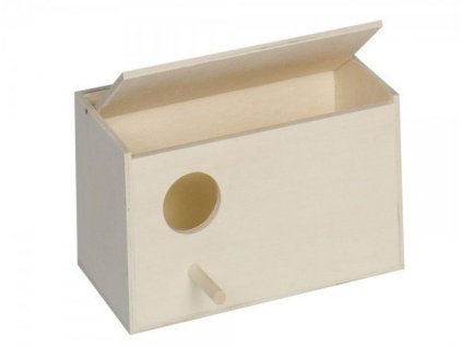 Búdka pre andulky a malé vtáky Nobby s otvorom vľavo 19x11x12cm