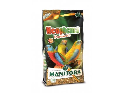 Krmivo pre malé papagáje a vtáky Manitoba Neophema Parakeets 3kg