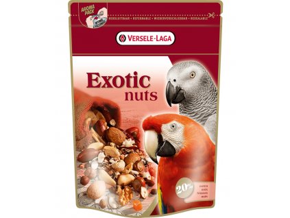 Orieškové krmivo pre papagáje Versele-Laga Exotic Nuts 750g