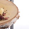 Drevená miska pre papagáje a vtáky z brezového dreva 12-17cm