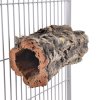 Úkryt z korku pre stredné papagáje a vtáky Korková jaskyňa L 20cm