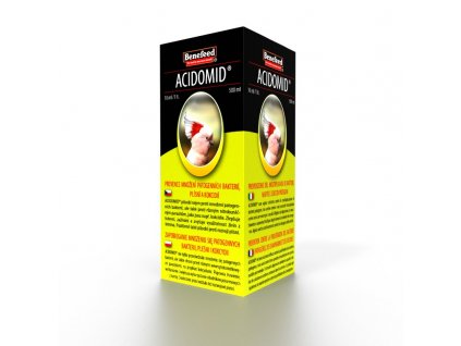 Vitamin pro papoušky a ptáky Benefeed Acidomid E 500ml