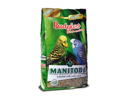 Prémiové krmivo pro andulky Manitoba Budgies Best Premium 3kg