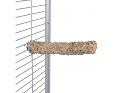 Bidlo pro papoušky a ptáky z korku S 31cm x 1,5cm (170g)
