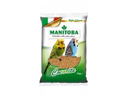 Krmivo pro andulky a malé papoušky Manitoba Cocorite 4kg