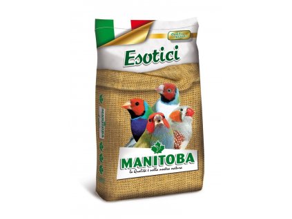 Zrninové krmivo pro tropické exoty Manitoba Esotici 20kg