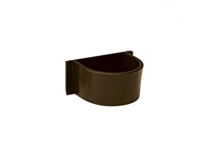 Miska pro papoušky a ptáky Nobby hnědá  8 cm