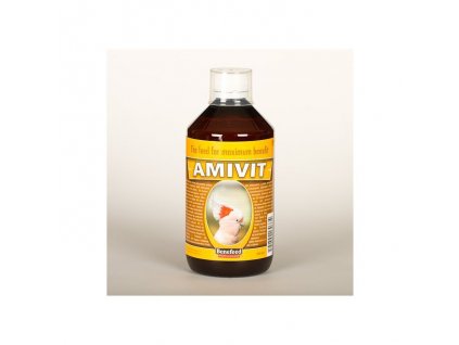 Vitamín pro papoušky a ptáky Benefeed Amivit 500ml