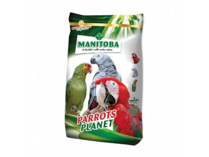Krmivo pro ptáky a papoušky Manitoba Tropical Big Parrots 15kg