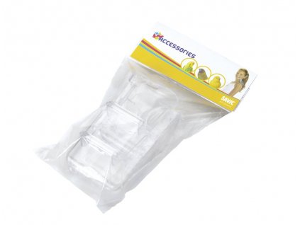 Plastové misky pro papoušky a ptáky do klecí 2ks