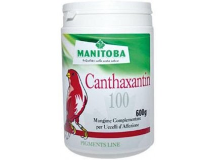 Červené barvivo pro kanáry a ptáky Manitoba Canthaxantin 600g