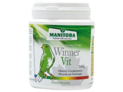 Vitamin pro ptáky a papoušky Manitoba Winner vit 200 g