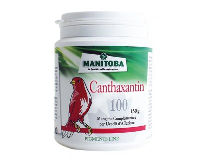 Červené barvivo pro kanáry a ptáky Manitoba Canthaxantin 150 g