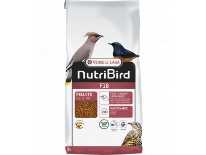 Granule pro plodožradé ptáky Versele-Laga NutriBird F16 10 kg