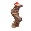 Hračka pro papoušky a ptáky Kartonová spirála 75cm