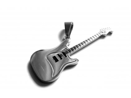 přívěsek - chirurgická ocel - kytara