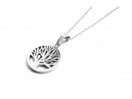 řetízek, náhrdelník - strom života - chirurgická ocel - 180473