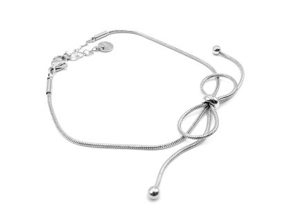 náhrdelník náramek mašle mašlička z chirurgické oceli náhrdelník mašle chirurgická ocel