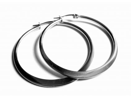 náušnice - chirurgická ocel - kruhy