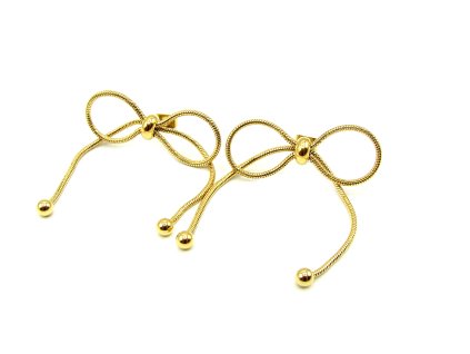 náhrdelník náramek náušnice mašle mašlička z chirurgické oceli náhrdelník mašle chirurgická ocel