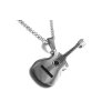 řetízek s přívěskem - chirurgická ocel - kytara