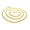 řetízek - náhrdelník - chirurgická ocel - gold - 150132  dárkové balení zdarma