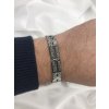 náramek - chirurgická ocel - pánský