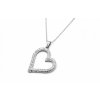 Materiál - chirurgická ocel. Krásný náhrdelník z chirurgické oceli - srdce