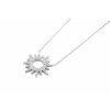 řetízek náhrdelník z chirurgické oceli slunce