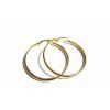Náušnice KRUHY GOLD 30 mm Chirurgická ocel NS171102  dárkové balení zdarma