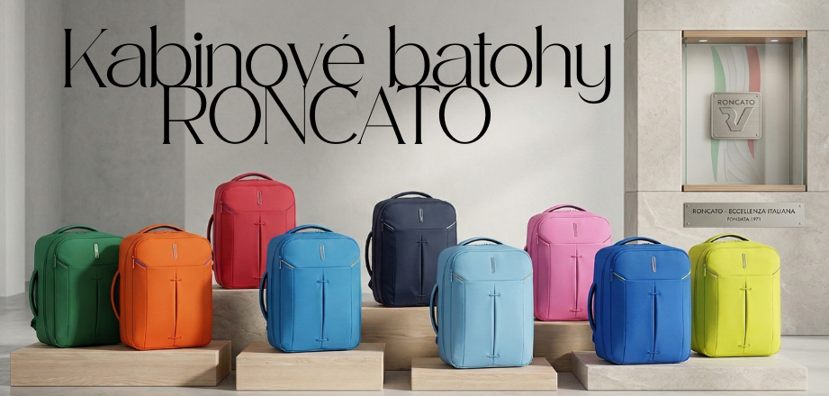 Kabinové batohy Roncato