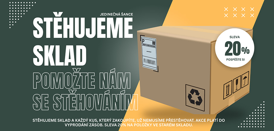 Stěhujeme sklad