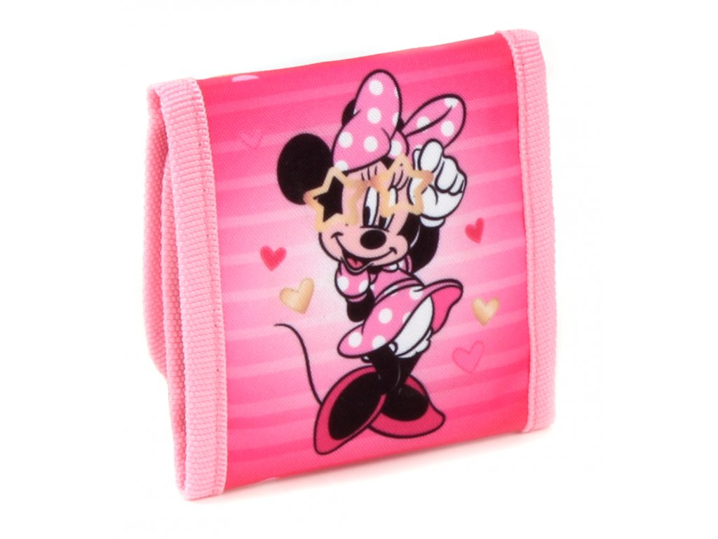 Dětská peněženka na suchý zip Minnie Mouse Vadobag