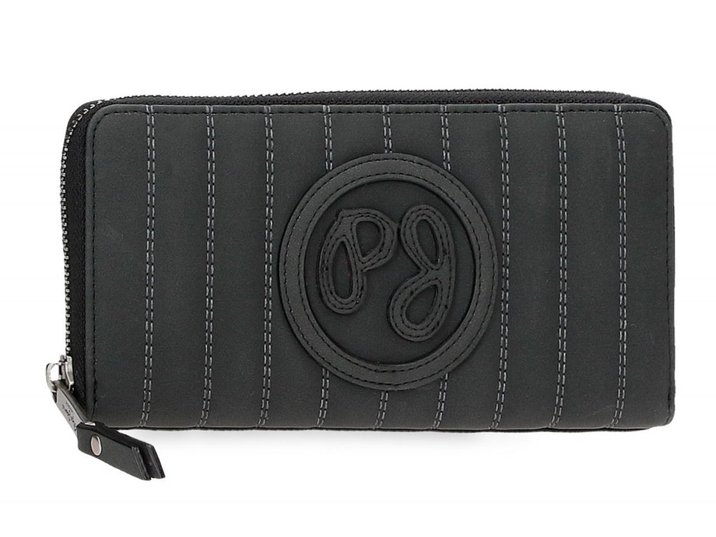 Dámská elegantní peněženka Pepe Jeans Lia - černá