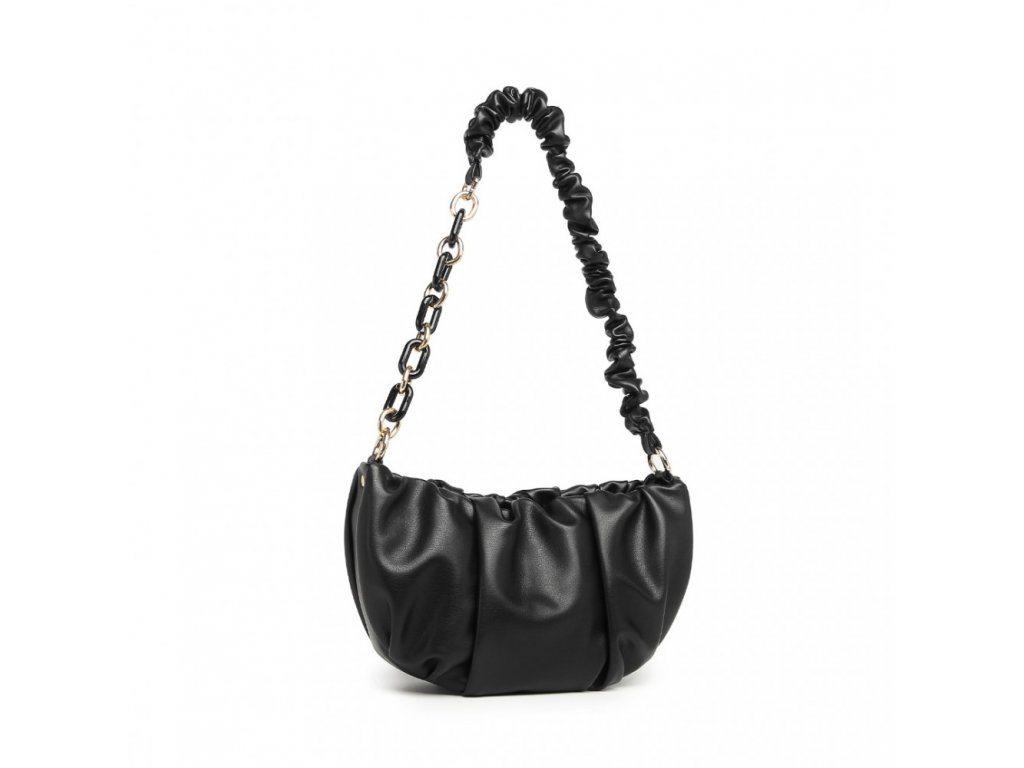 Miss Lulu stylová dámská elegantní kabelka Sydney 25 cm - černá