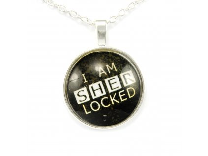 Náhrdelník Sherlock Holmes - I Am Sher Locked