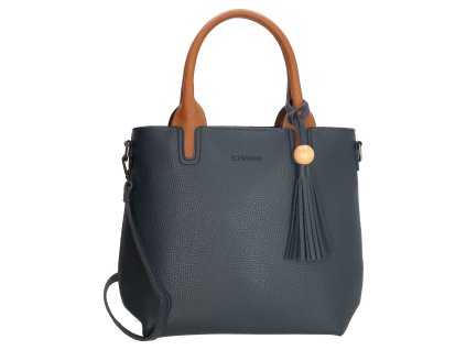 Kabelka Charm s třásní - Navy