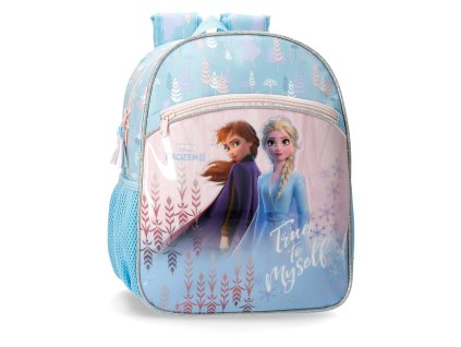 Rozkošný dětský jednokomorový batoh Frozen 2 - modrý