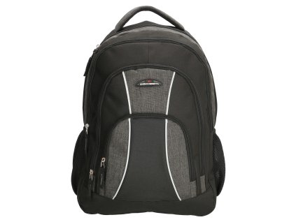 Praktický batoh na notebook 17,1 "Enrico Benetti Martinique - černo-šedý
