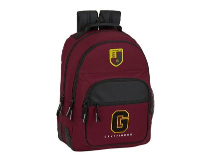 Dvoukomorový Batoh 45cm - Harry Potter Nebelvír