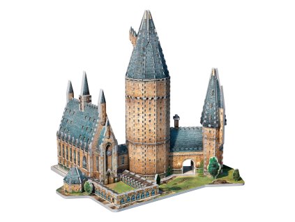 Harry Potter 3D Puzzle: Bradavice - Velký sál, 850 dílků