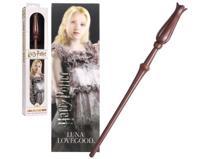 Originální hůlka Luna Lovegood 30 cm + 3D Záložka