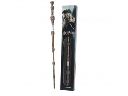 Harry Potter sběratelská pryskyřicová hůlka Albuse Brumbála 40 cm