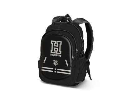 Harry Potter školní USB batoh Bradavice - Hogwarts černý