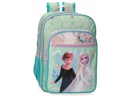 Dvoukomorový školní batoh Frozen - FOLLOW YOUR DREAMS 42 CM / 18,2L